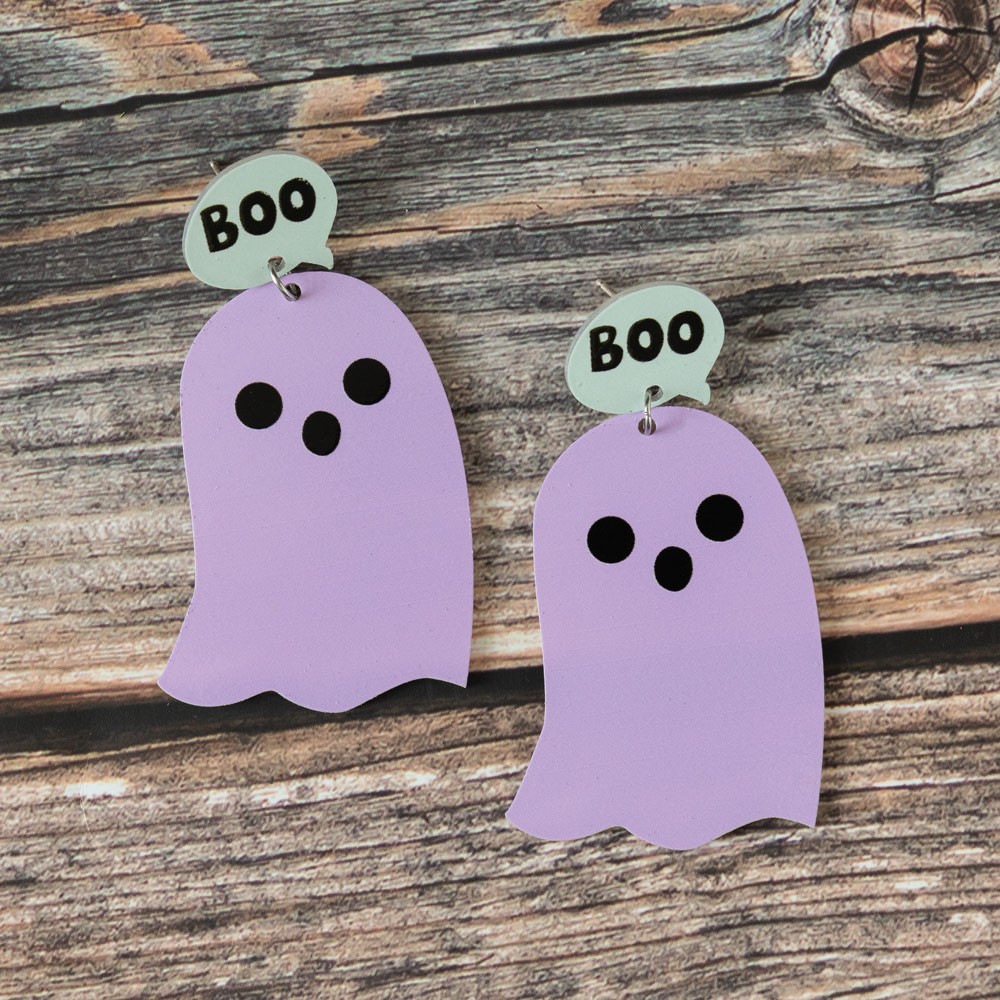 Halloween Ghost oorbellen herfst herfst accessoires cadeau voor haar