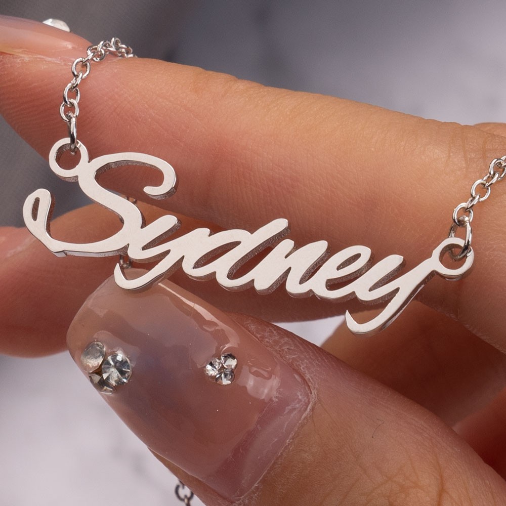 Gepersonaliseerde naam ketting